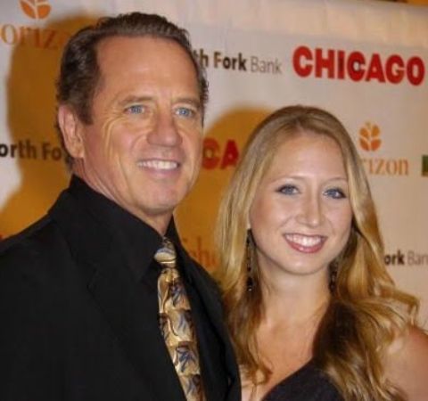 om Wopat with his daughter.